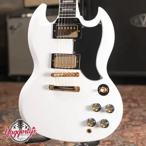 Электрогитара Epiphone SG Custom - Alpine White с чехлом