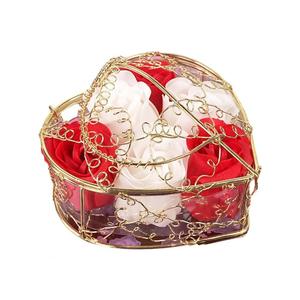 Цветочная коробка Мыло Розы Цветы для подарка День матери День рождения Именины Okazeo