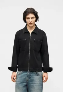 Джинсовая куртка переходного типа Abercrombie & Fitch, Black Denim