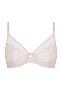 Вязаный бюстгальтер на косточках с цветочным принтом для женщин mey, цвет Eisrosa