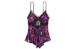 Victoria's Secret Ночная сорочка Women's Multicolor Floral Print