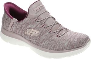 Женские кроссовки Skechers Summits без застежек, бордовый