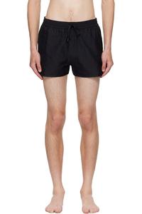 Плавки с монограммой Balmain, черный