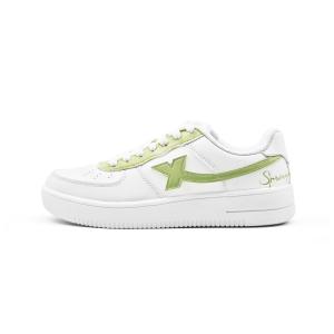 XTEP Эйр Форс Уан Легкие Дышащие Кроссовки для Скейтбординга с Амортизацией Низкие Унисекс Белый, цвет White