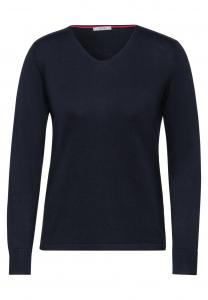 Базовый свитер CECIL Sweater, ночной синий