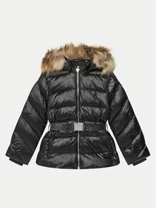 Пуховик стандартного кроя Guess, черный