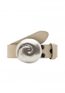 Ремень RETTUNGSRING by showroom 019° Alaska, от белого