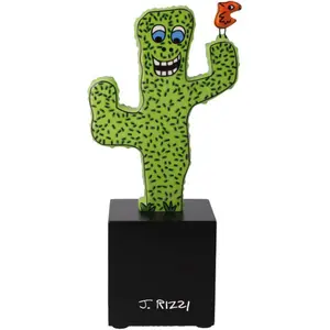 Декоративная фигурка Goebel «Джеймс Рицци - Жизнь в пустыне», коллекционная фигурка, фигурка животного, зеленый