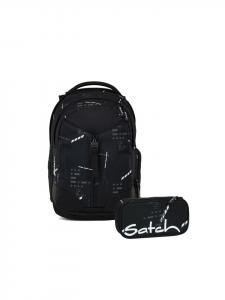 Satch Набор из двух школьных рюкзаков MATCH Ninja Matrix, черный