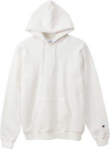 Мужская толстовка Champion с длинными рукавами и капюшоном, 9 унций, на флисовой подкладке, произведено в США, C5-P101 , белый