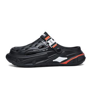 MIIOW Клоги мужские черно-оранжевые, цвет Black Orange