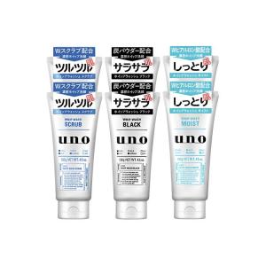 Мужское очищающее молочко для лица против акне увлажняющее отшелушивающее средство 130г*3 Uno