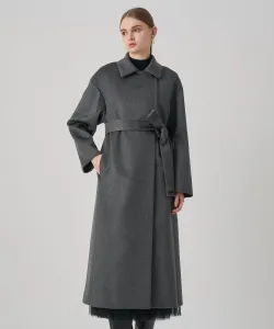 Кашемировый тренч Anayi, цвет Grey (92)