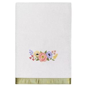 Linum Home Textiles Турецкий хлопок Verano Набор из 3 украшенных полотенец