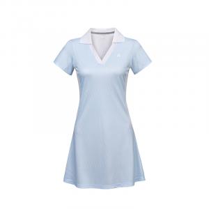 Женское платье с коротким рукавом Kawasaki, светло-голубое