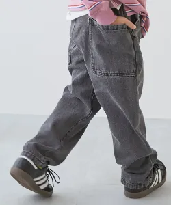 Рабочие джинсовые брюки с карманами для работы с химическими веществами, длинные джинсовые брюки 2025AW Devirock, цвет 003-Chemical Black