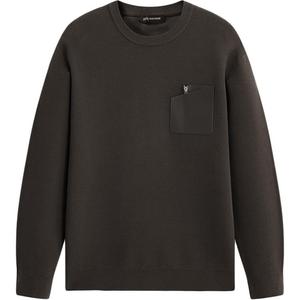 PEACEBIRD MEN Трикотаж мужской Partridge Brown 1 Crew Neck Moderate