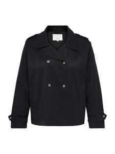 ONLY Carmakoma Демисезонное пальто 'CARHannah' в черном цвете