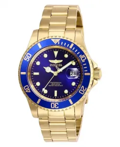 Мужские часы Pro Diver Quartz 3 Hand с синим циферблатом, модель 26974 Invicta
