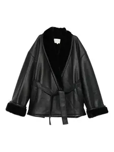Куртка с поясом Viktoria Chan, черный