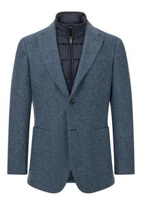 Приталенный пиджак Boggi Milano, темно-синий