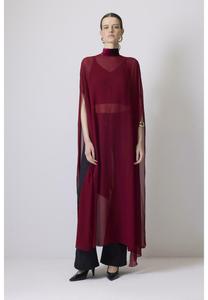 Накидка SLEEVELESS WITH NECKBAND Touché Privé, бургундия