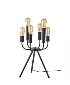 Настольная лампа Rory 23,5 дюйма Adesso, черный