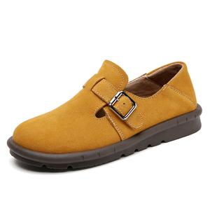 Reivantix Женские повседневные однобортные туфли Reivanti, цвет «земля-желтый»