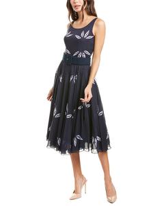 Саммер Санд Астер Миди платье Samantha Sung, синий