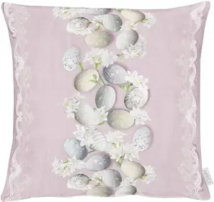 АПЕЛЬТ декоративная подушка "6411", чехол без наполнения, 1 шт APELT 49х49 см, розовый