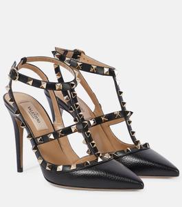 Кожаные туфли Valentino Garavani Rockstud Valentino Garavani, черный