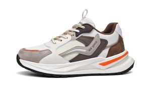 HLA Мужские повседневные кеды низкие бежево-коричневые, цвет Beige Brown