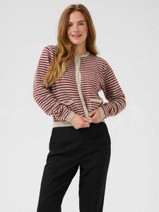 Кардиган Ellery с длинными рукавами и круглым вырезом из шерстяной смеси KAFFE