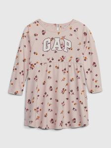Платье с логотипом Gap, розовый