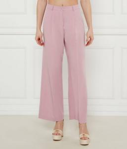 Брюки Flare fit Liu Jo, розовый