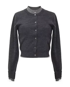 Многослойный кардиган Rokh, серый