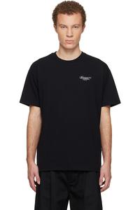 Футболка с принтом в виде штампа «Givenchy», черный