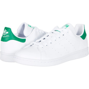 Кроссовки Stan Smith adidas, цвет Footwear White/Green/Footwear White