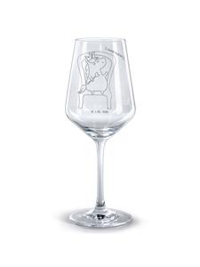 Бокал для вина Принцесса-единорог без надписей, прозрачный Mr. & Mrs. Panda