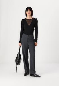 Брюки JDYFAITH STRAIGHT FOLD UP JDY, серый