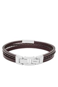 Браслет JF03323040 Fossil, коричневый