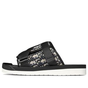 Сандалии DIOR Alpha Oblique Slippers Black 3SA081YXV_H961, черный
