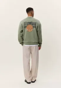 Толстовка с надписью «абрам» Les Deux, Oil Green