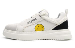 Кеды мужские, обувь для скейтбординга низкая Smiley, цвет Black light gray