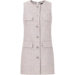 KARL LAGERFELD Женское розовое платье без рукавов KARL LAGERFELD / Karl Lagerfeld Jeans