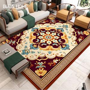 Budis Ковер 80х200 см из искусственной шерсти в скандинавском стиле для гостиной/спальни, ретро, светлый, Yuwei-08 [FYR]