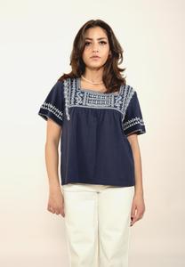 Блуза THE EARTH Odd Molly, темно-синий