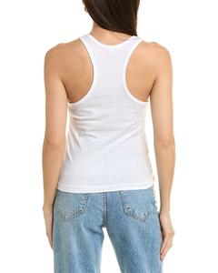 Майка James Perse Cut Away Racerback, белый