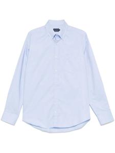 Саржевая рубашка Paul & Shark, синий