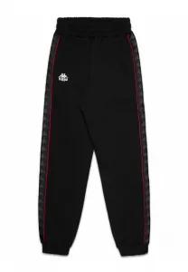 Спортивные брюки Kappa, Black/Red Racing/White